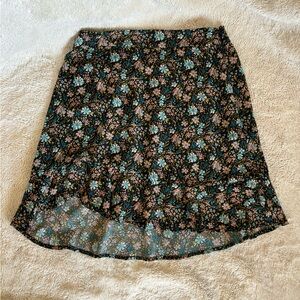 BP Floral casual skirt 
#casual #goingout